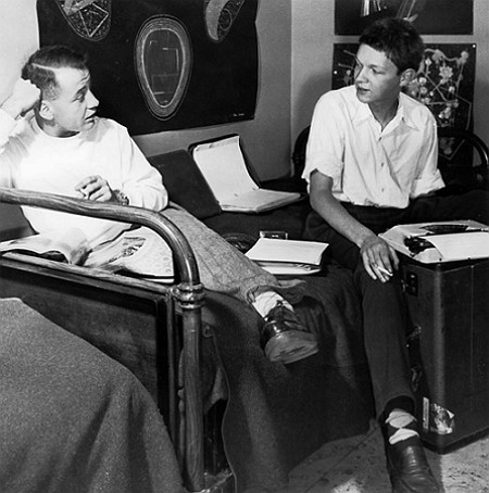 Thomas Harlan und Marc Sabathier-Lévêque in den 1950er-Jahren